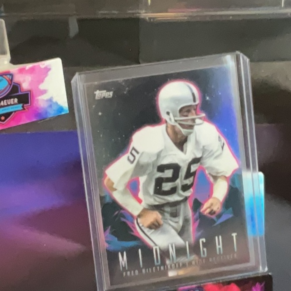 Topps Midnight Fred Biletnikoff Holo